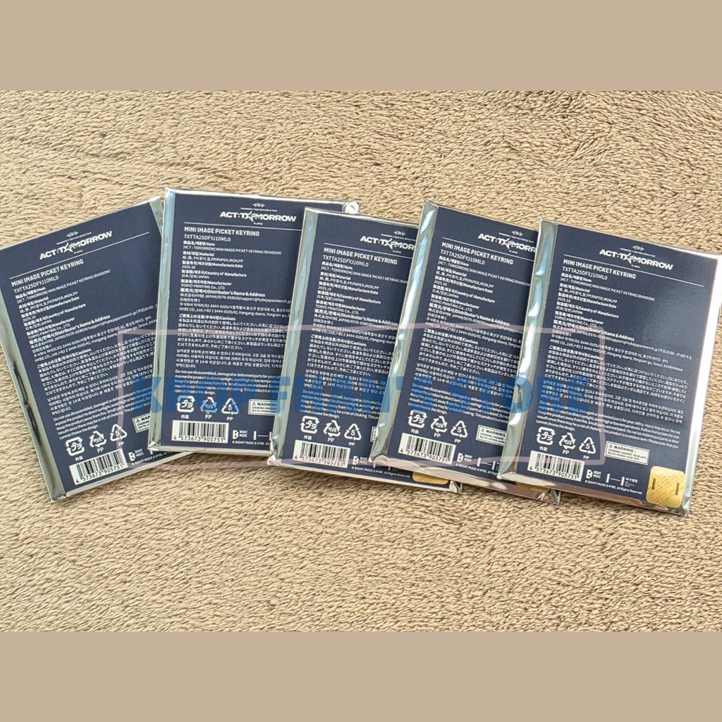 [Ready Stock] TXT Act: Tomorrow Japan - Mini Image Picket Keyring