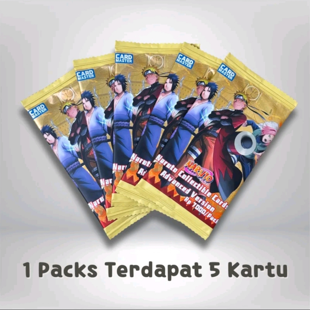 Kartu Naruto CARDMASTER Naruto Advance CCG Kartu Koleksi