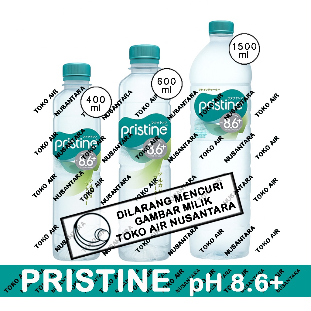 Pristine All Variant - Pristine Air Minum pH Tinggi