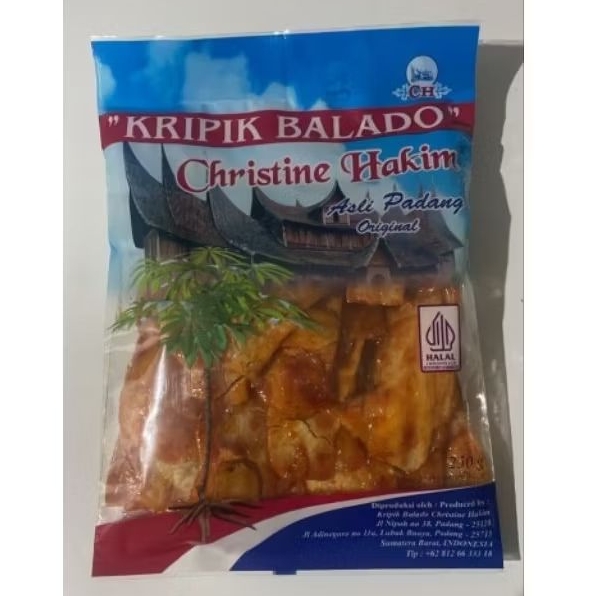 Keripik Balado Christine Hakim Asli Padang
