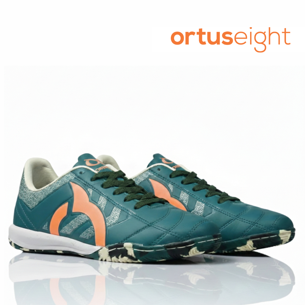 Sepatu Futsal Ortuseight Jogosala Rampage V2 Crusher Warna Hitam Hijau Putih Premium