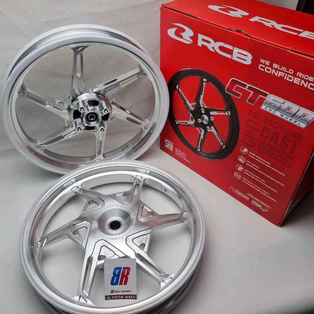 VELG CASTING CNC RCB SPORT RIM RCB CT600 CT 600 HONDA BEAT SCOOPY GENIO 14-185/215