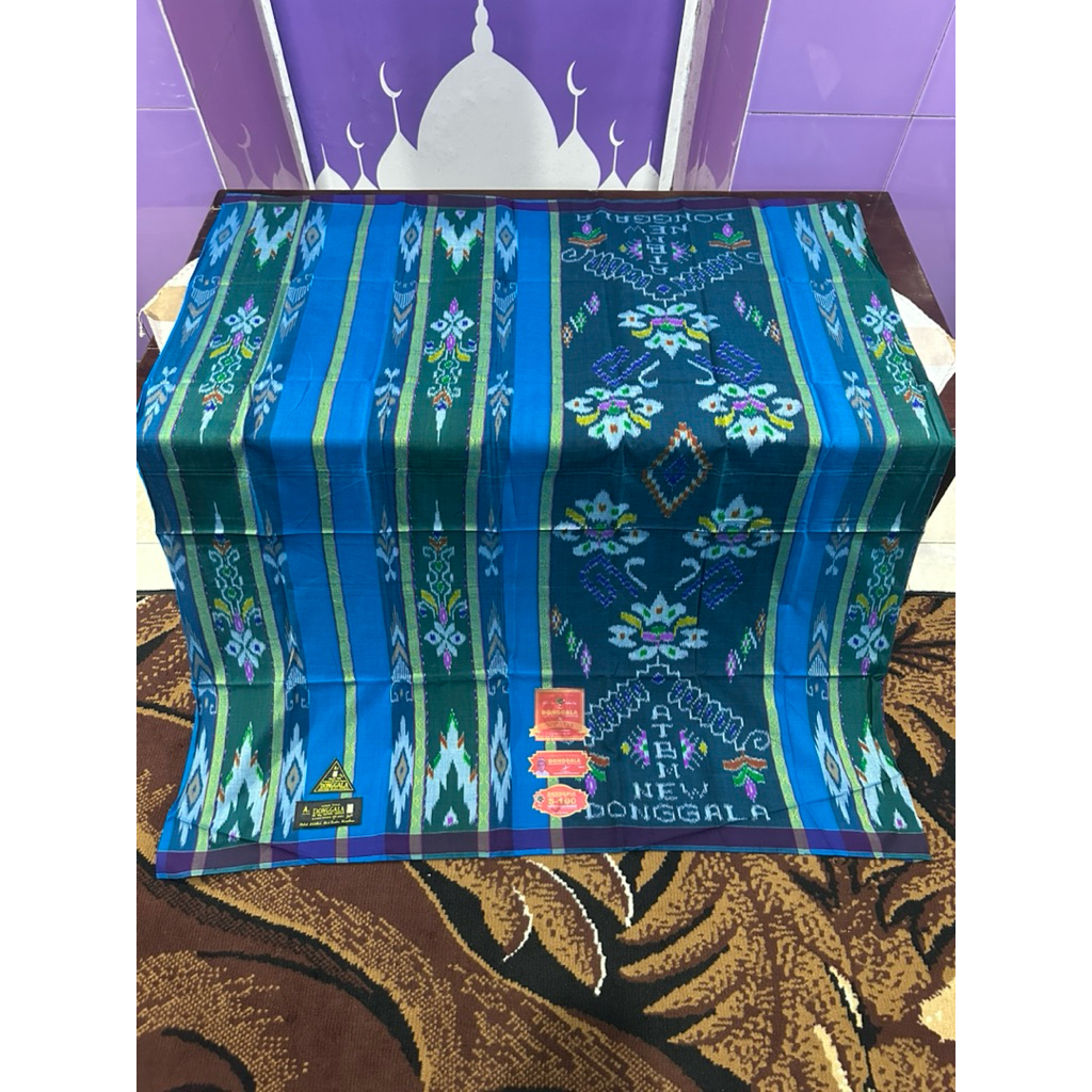 Sarung ATBM new DONGGALA sutra 50%.