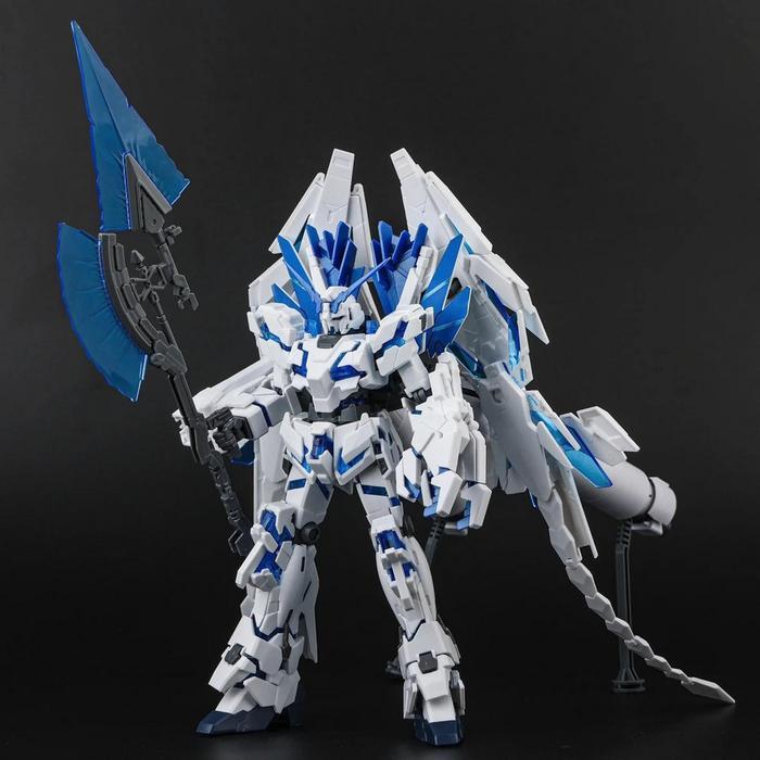 HG Xingdong / XD / Xing Dong 1:144 Full Armor Unicorn Fighter Destroy Perfectibility Divine ( Blue )