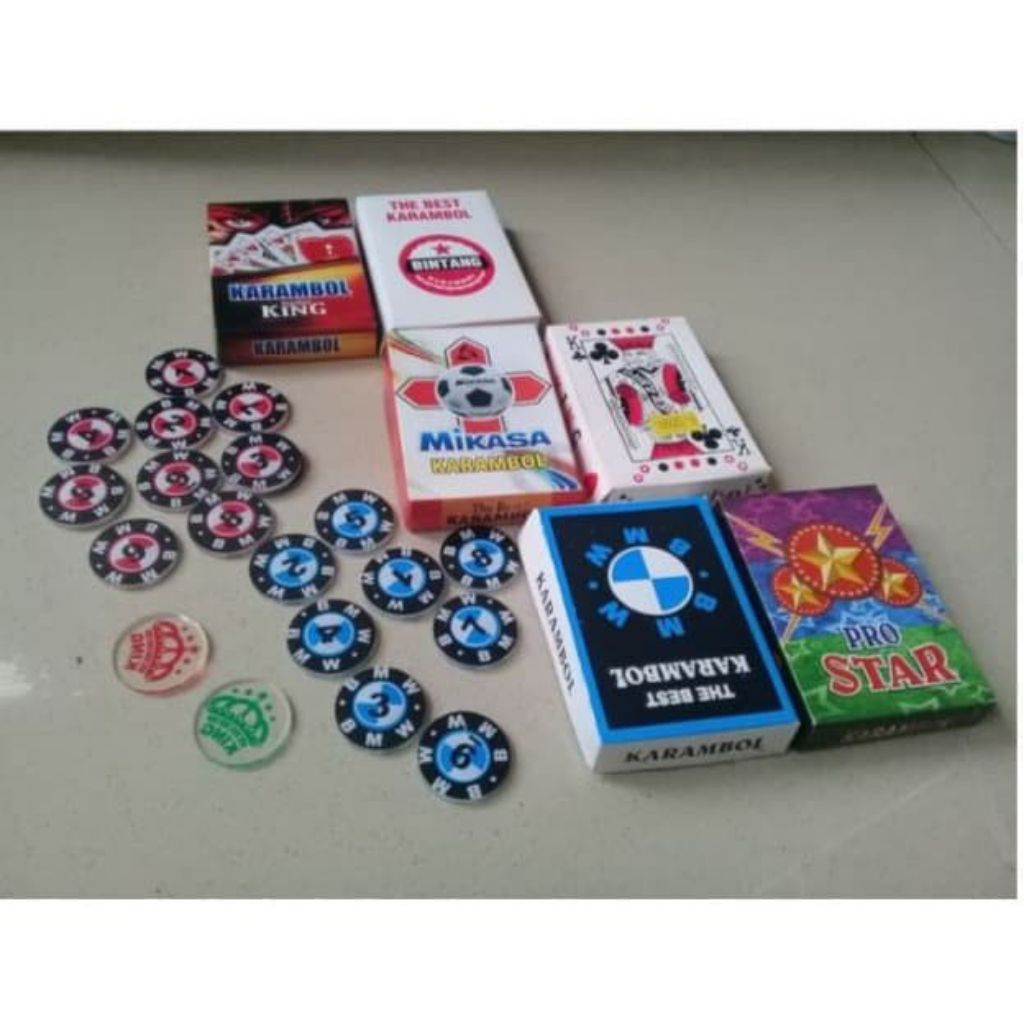 koin karambol/biji karambol