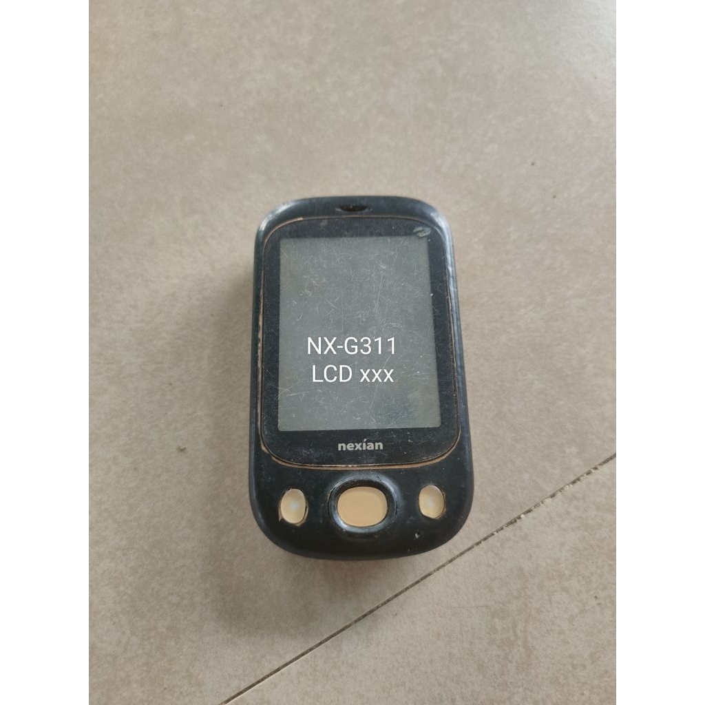 Nexian NX-g311 mesin hidup LCD rusak anggap jual sparepart