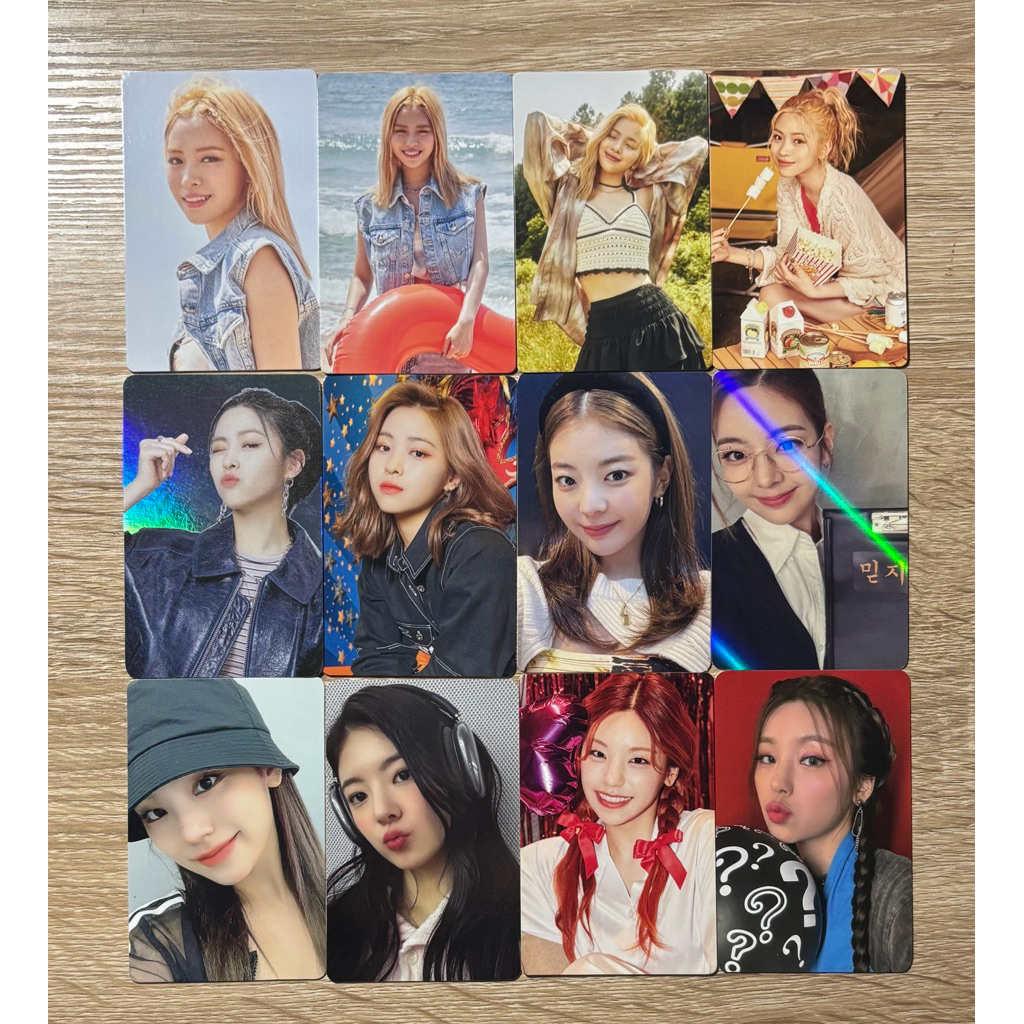 Pc photocard yeji lia ryujin chaeryeong yuna itzy checkmate cheshire nbd sg bff tc 22 jan pob ktown 