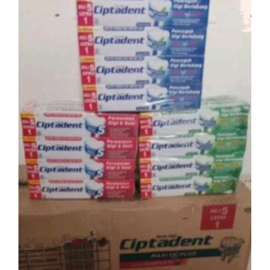 75 gr Ciptadent pasta gigi & 3pc sikat gigi ciptadent