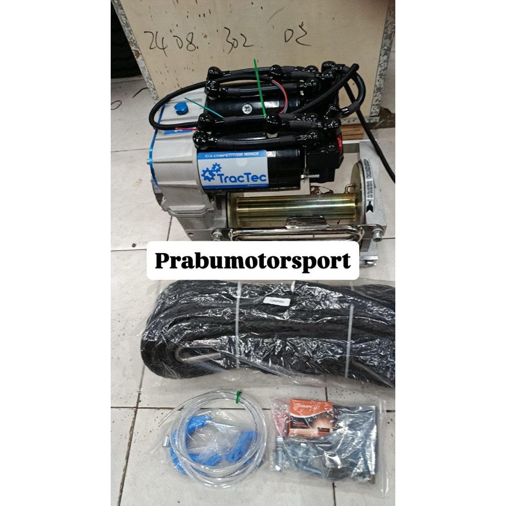 winch tractec double motor 20000lbs original