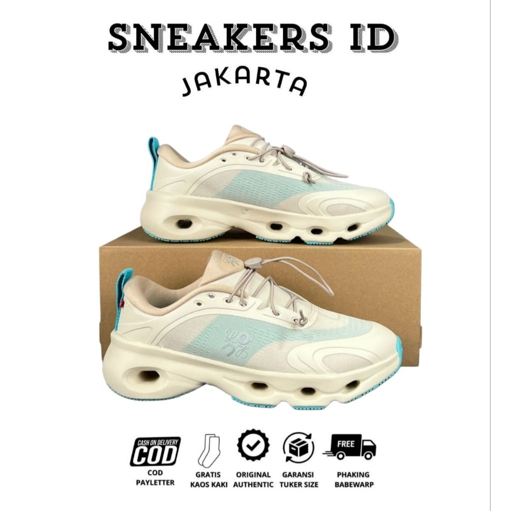 Sepatu Sneakers Oncloud Solo Cream Running Shoes