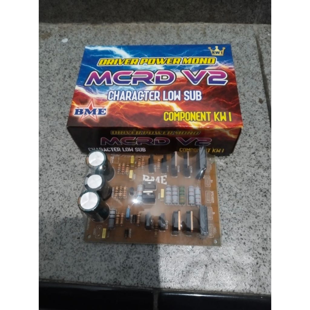 KIT Driver Mono MCRD V2 Low Sub By BME