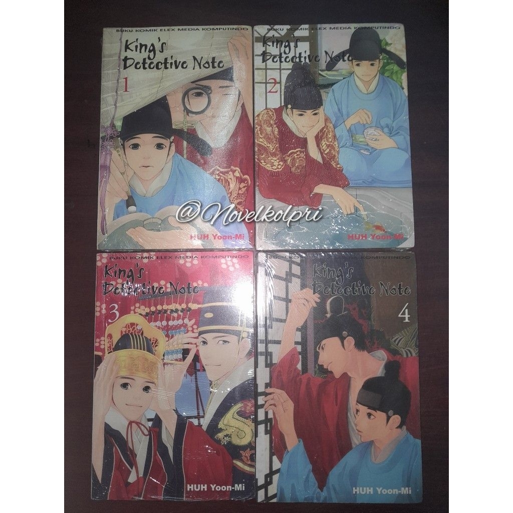 Komik King's Detective Note 1-4 Tamat