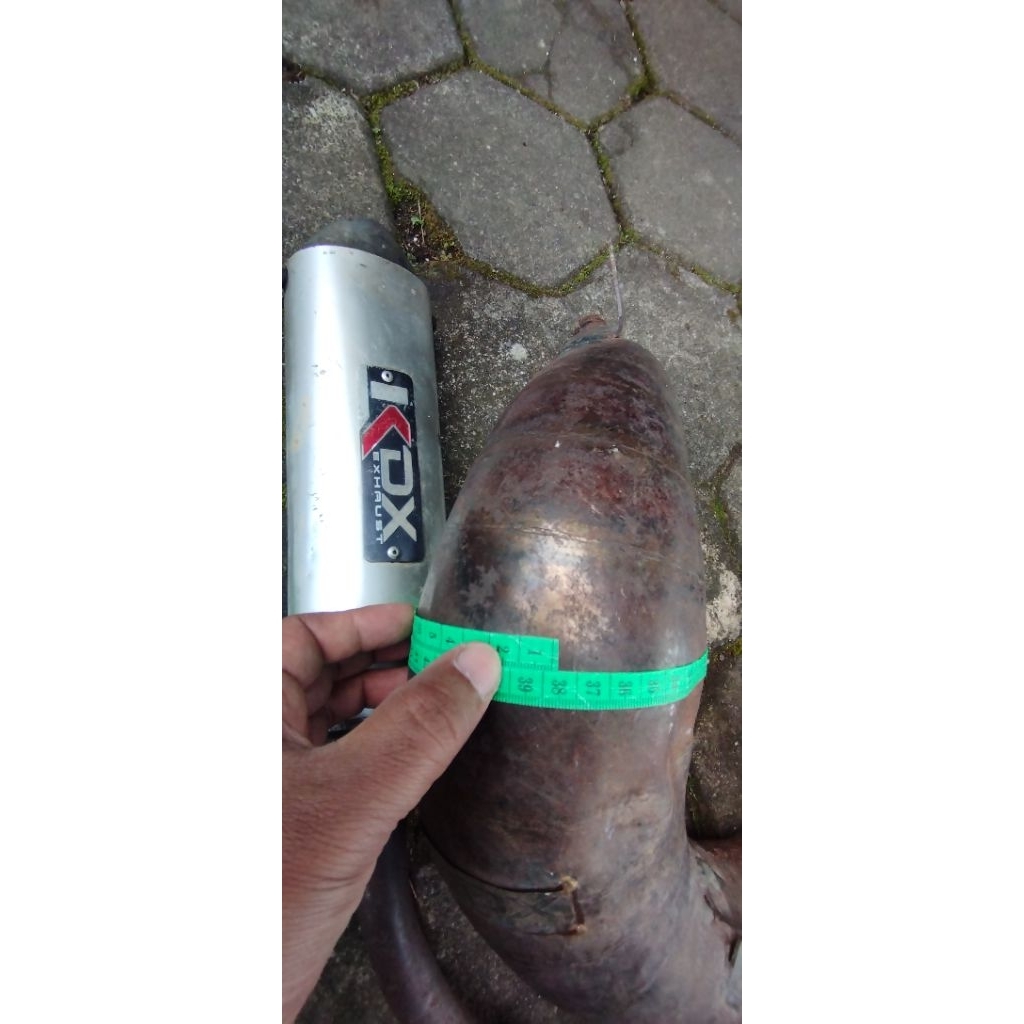 knalpot original kdx