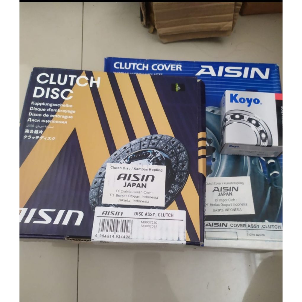 Kampas kopling set Avanza Xenia 1.3/1300 CC ORI Aisin