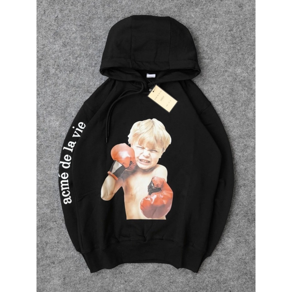 ADLV SWEATER HODIE PRIA CASUAL IMPORT FULL TAG / JAKET PREMIUM MATERIAL COTTON FLEECE TEBAL BASIC UN