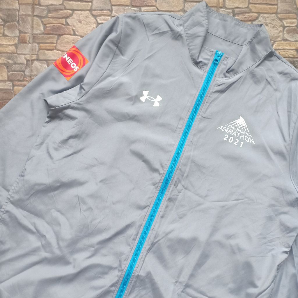 Jaket Tracktop parasut Running pl brand original