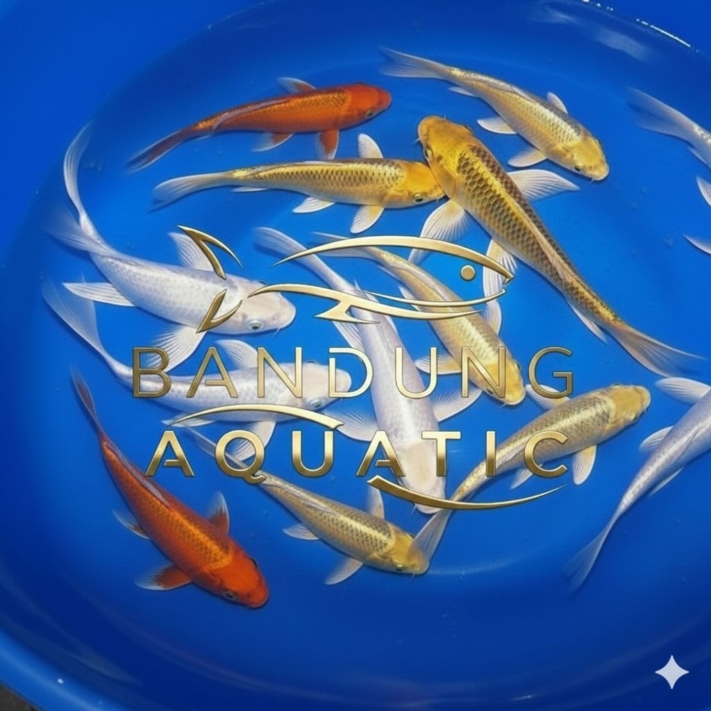 Ikan Koi Metalik Slayer 20cm Lolos Karantina