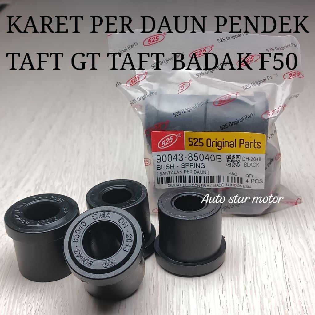 KARET ANTING PER PENDEK - KARET BOSH PER DAIHATSU TAFT GT F50 TAFT BADAK 525 90043-85040.