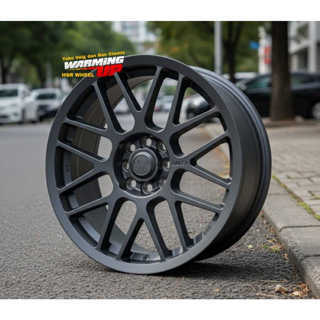 Velg Mobil Livina HSR RAI-S1 RING 17 LEBAR 7,5 PCD 4X100/114,3 SMG