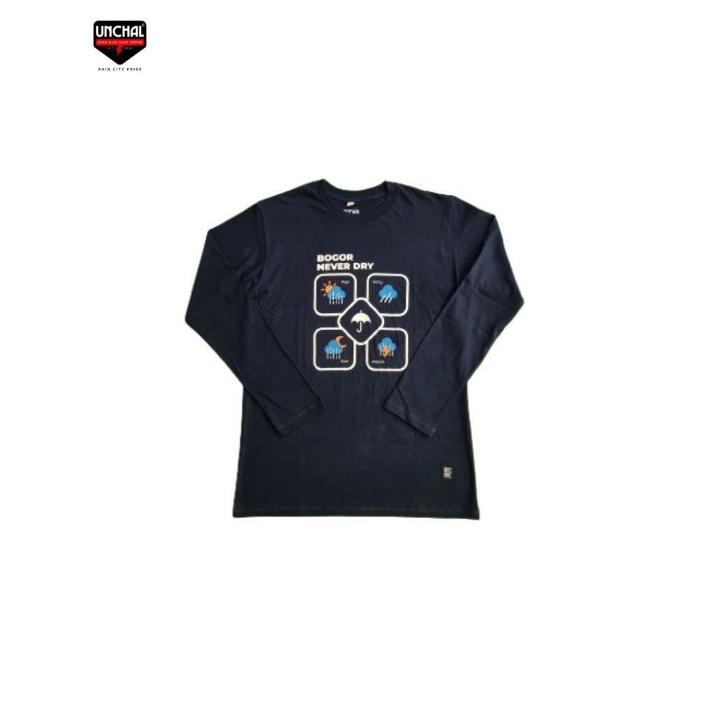 UNCHAL KAOS BOGOR / BOGOR NEVER DRY / NAVY LS