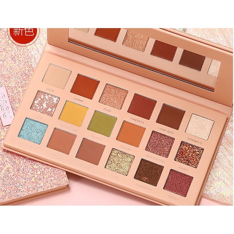 NOVO 5269 Cinderella's Crystal Eyeshadow Palette 4 Colors