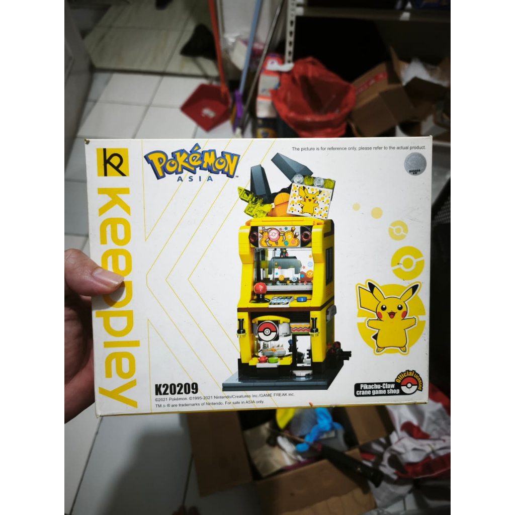 Keeppley Pokemon Machine Gacha Baru Belum di Rakit