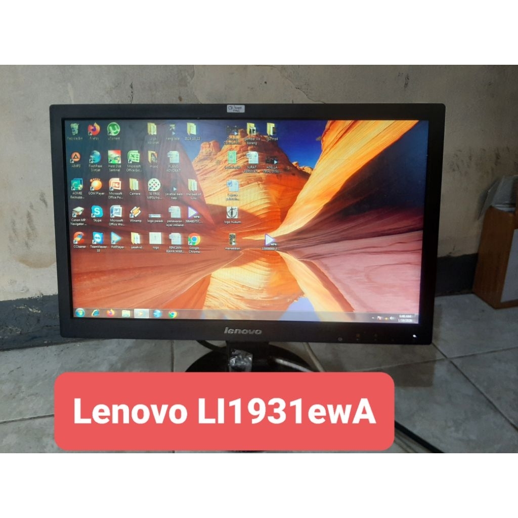 monitor 19inchi LG HP lenovo normal poll
