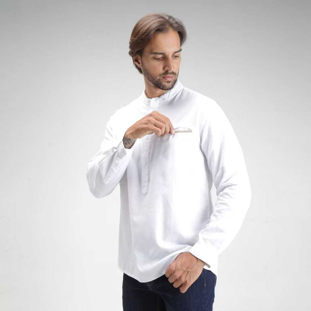 [ORIGINAL] Gabrielle Kemeja Koko Panjang - RITA