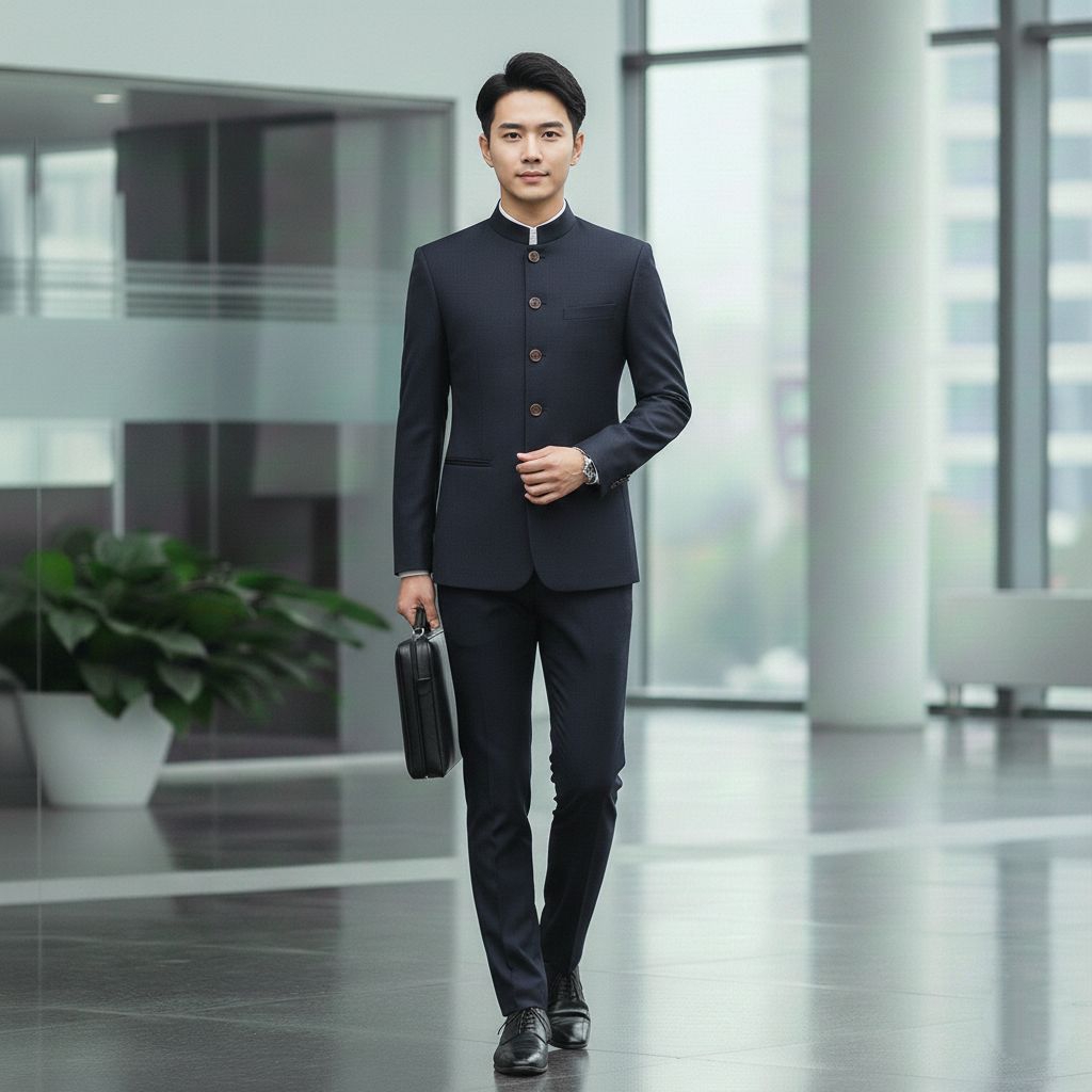 Setelan Jas Koko Pria Set Jasko Mandarin Pria High Twist