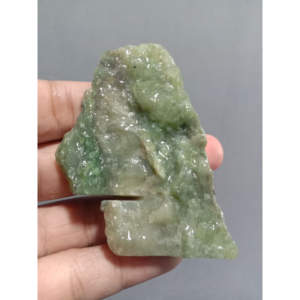 Rough Bahan Giok Jadeite Jade Nabire Papua