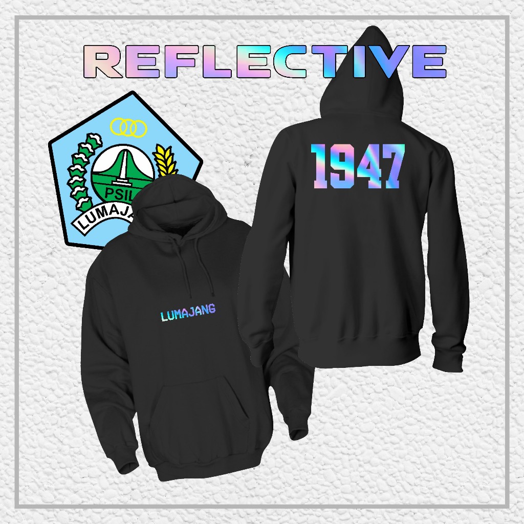 Hoodie Jaket PSIL Lumajang "Lumajang Reflektif" // Jaket Supporter / Hooligans
