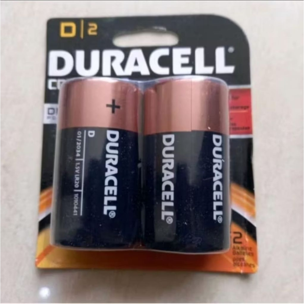 Duracell D ISI 2 Baterai Alkaline CopperTop Duralock