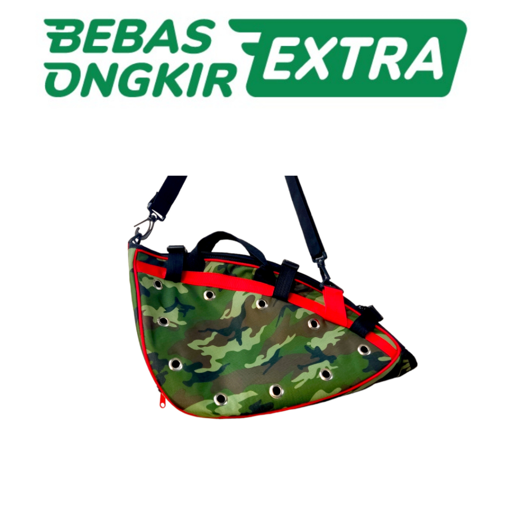 TAS KISO AYAM ARMY MOTIF - tas untuk ayam