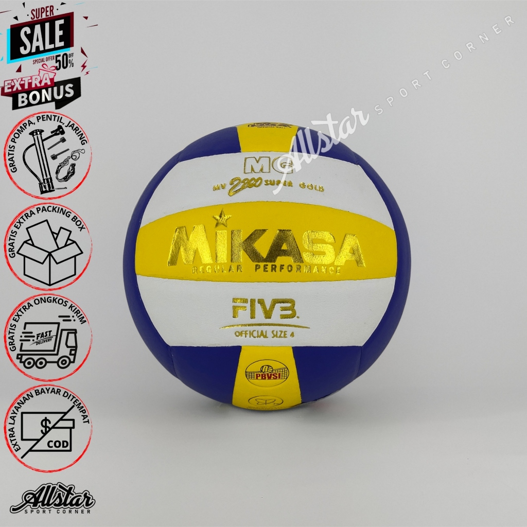 Bola Voli Volly Voly mikasa junior import Size 4