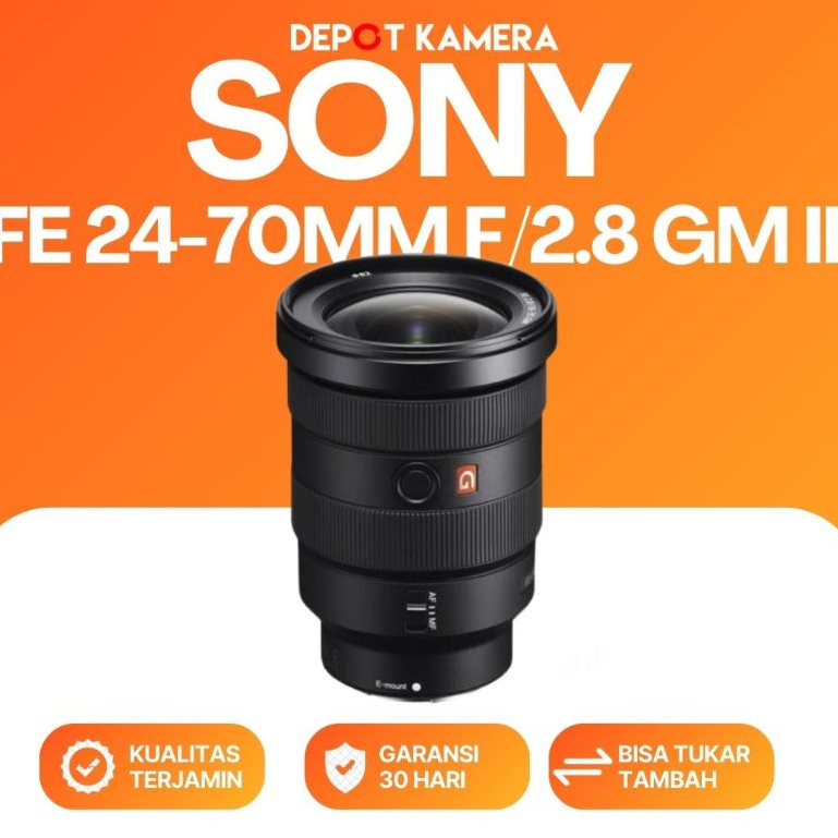 ( DEPOT KAMERA JKT ) SECOND - SONY FE 24-70MM F/2.8 GM II