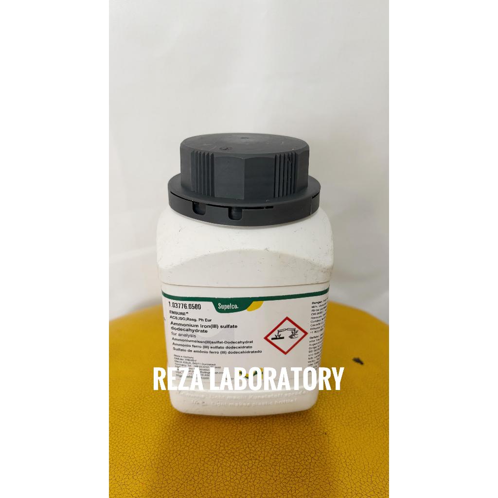 Ammonium Iron (III) Sulfate Dodecahydrate MERCK 103776 500GRAM ORIGINAL