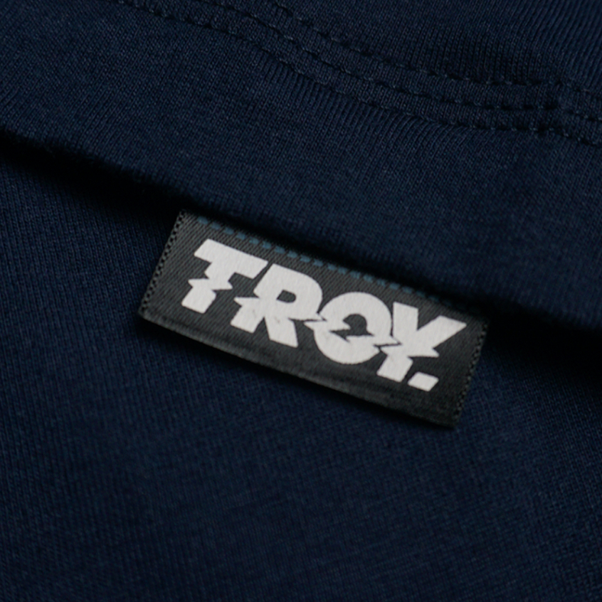 Troy Company T-shirt Blue Navy Hell Kid - Kaos Lengan Pendek Kaos Biru Navy MTD 2811
