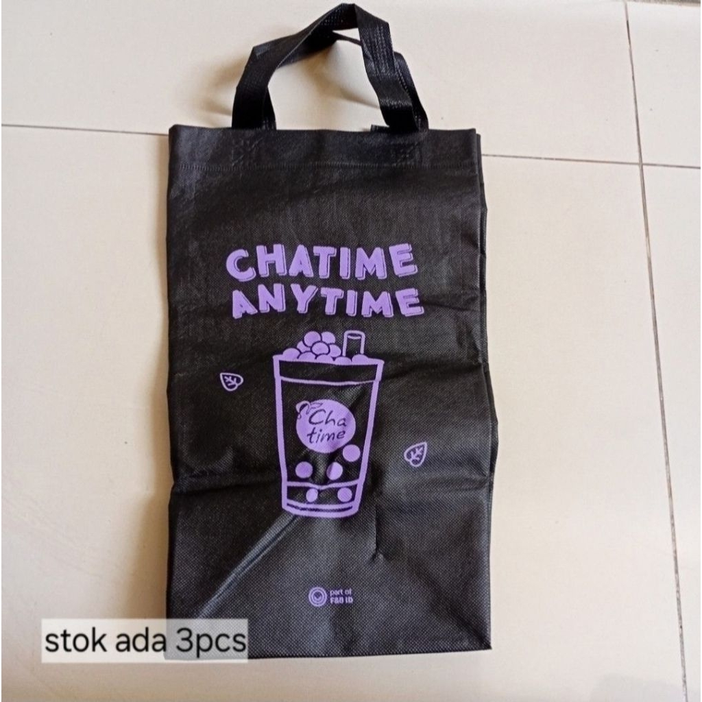Preloved - Shopping Bag / Tas Belanja Chatime
