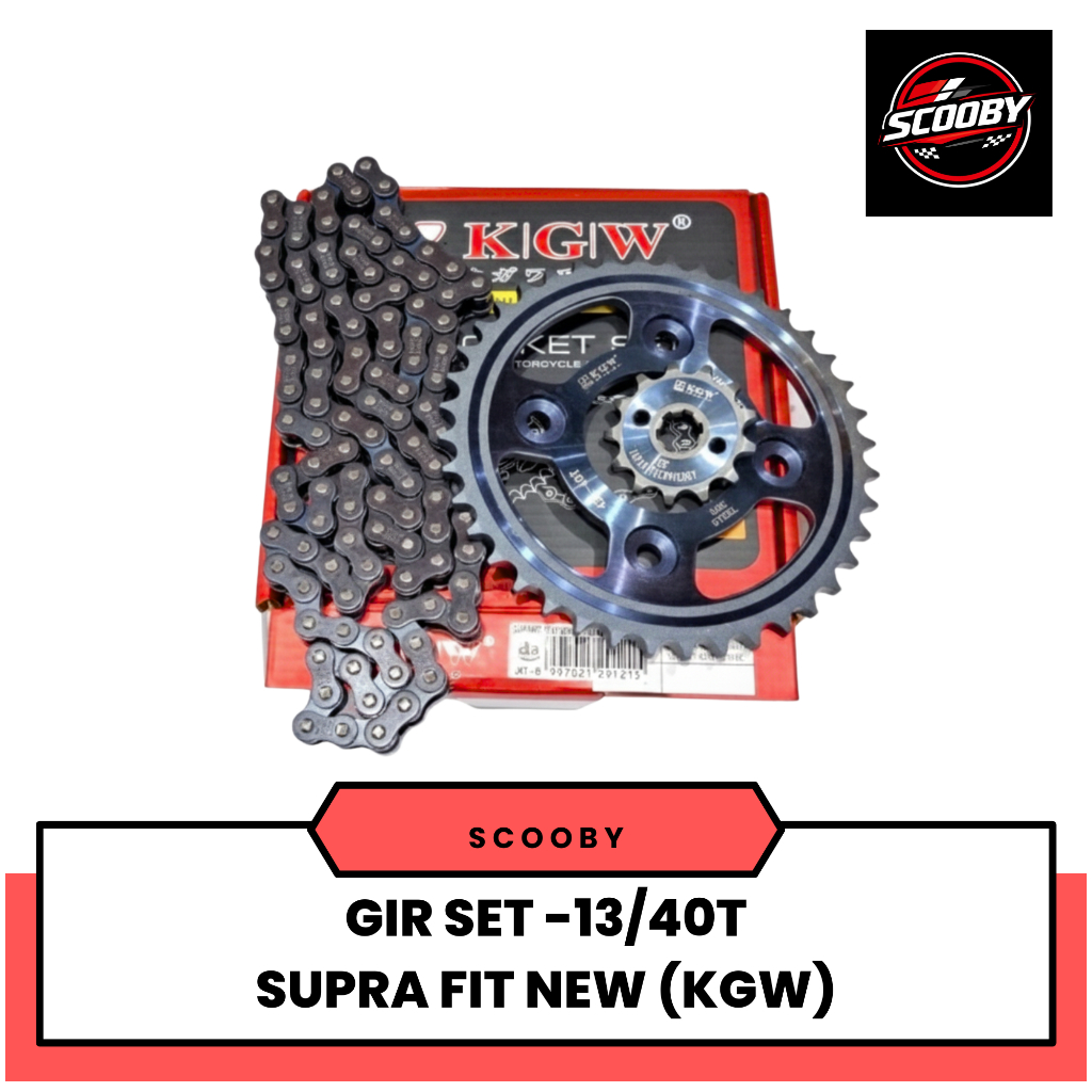 Gear Paket Supra Fit New-13/40T KGW Kompatibel Motor