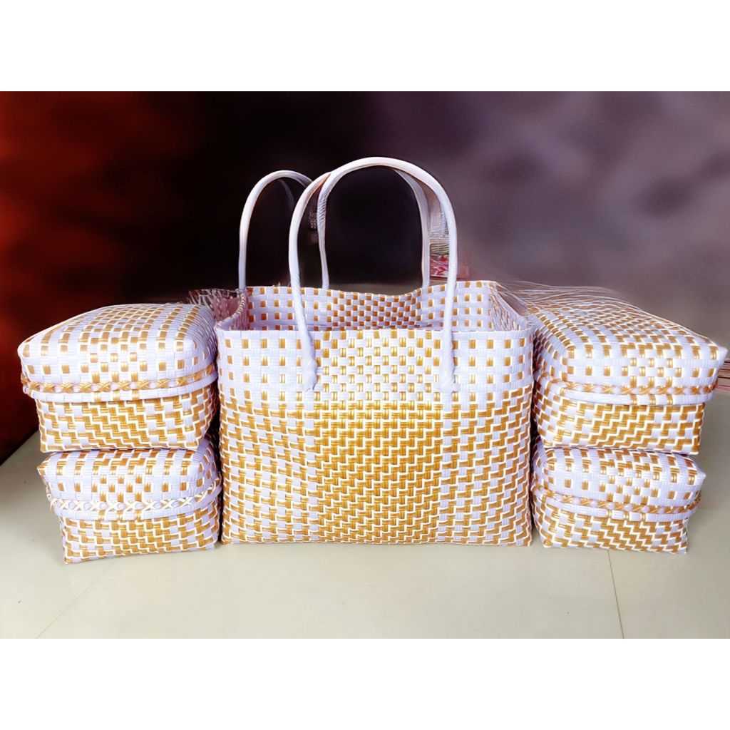 Tas anyam keben bali set 4