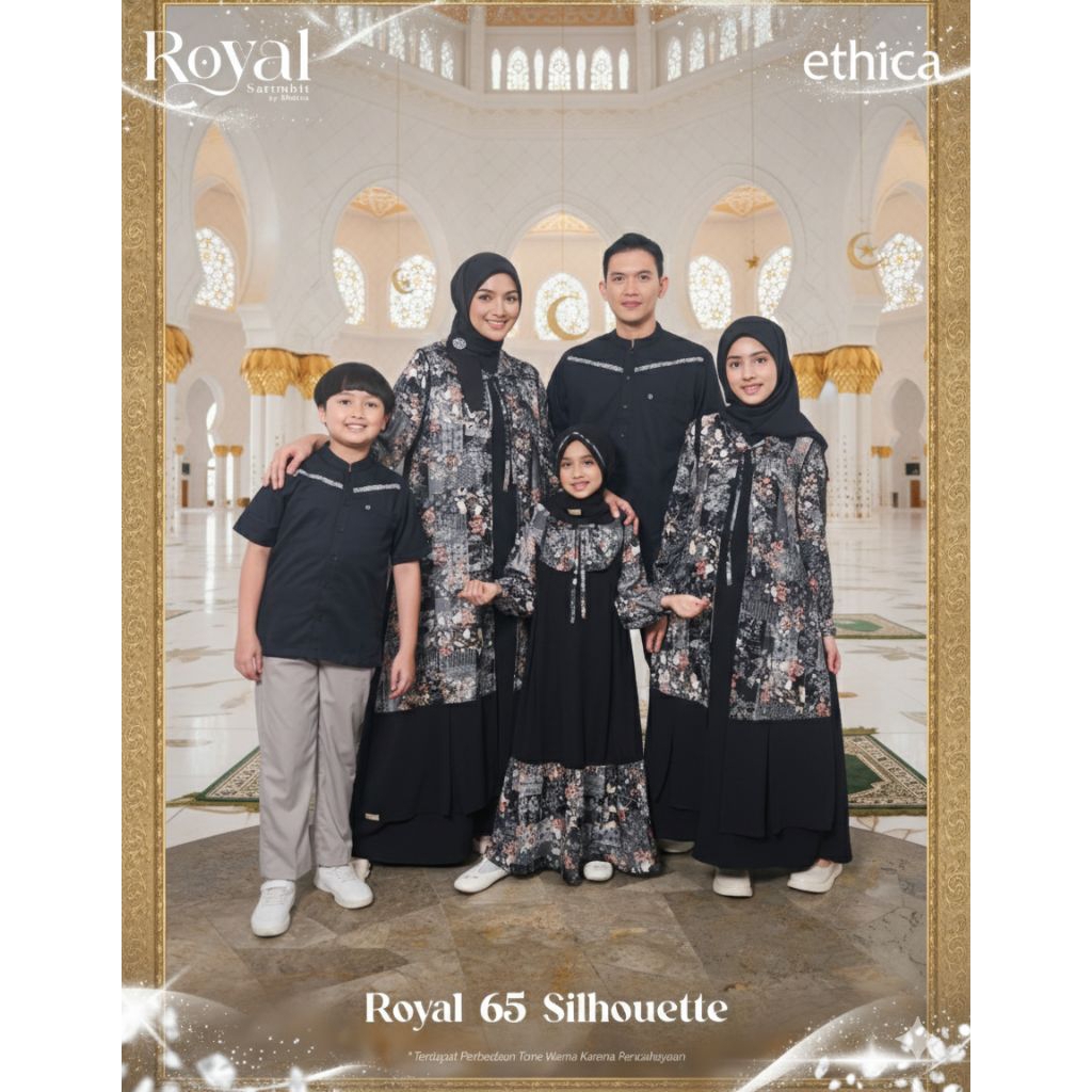 Baju Sarimbit Keluarga Ethica Royal 65 Silhouette Kagumi 347 Kids 188 Kahfi 366 KahfiKids 266  Coupl