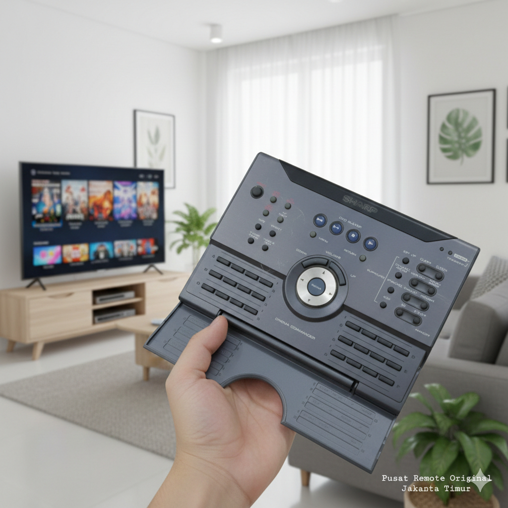 REMOTE REMOT HOME THEATER SHARP LEARNING INFRARED RRMCG0009BGSB ORIGINAL