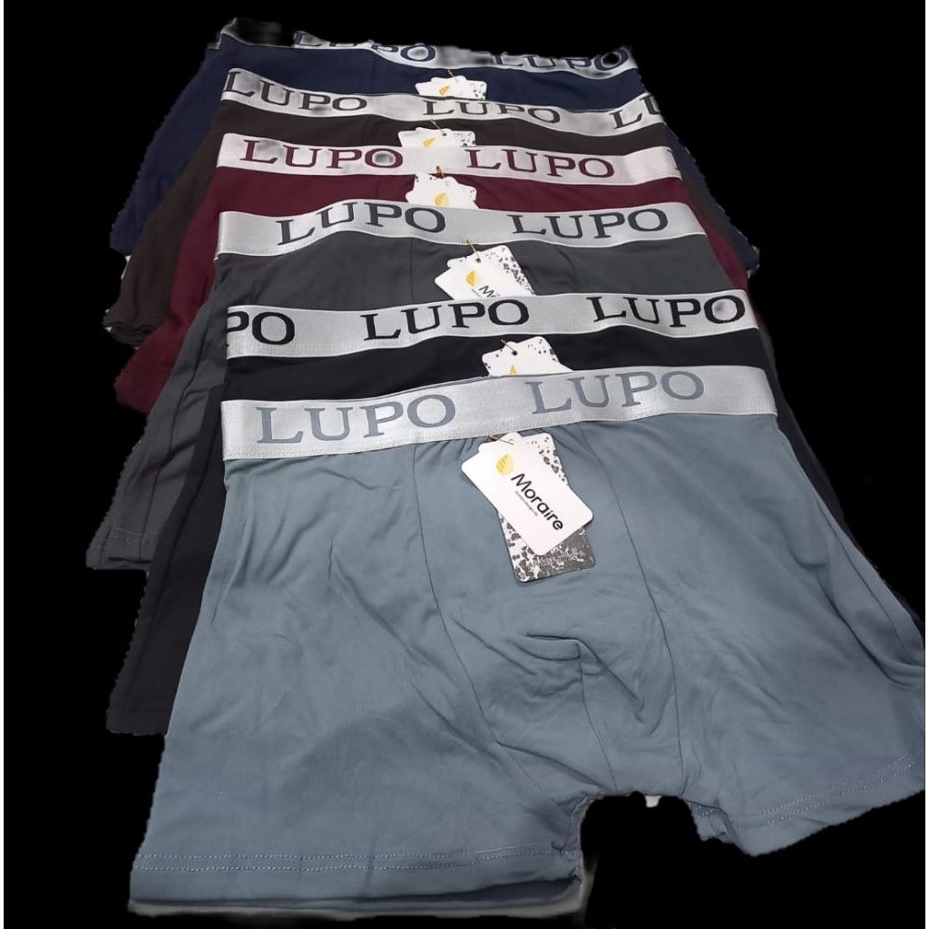 (isi 3pcs)boxer Lupo celana dalam pria Lupo