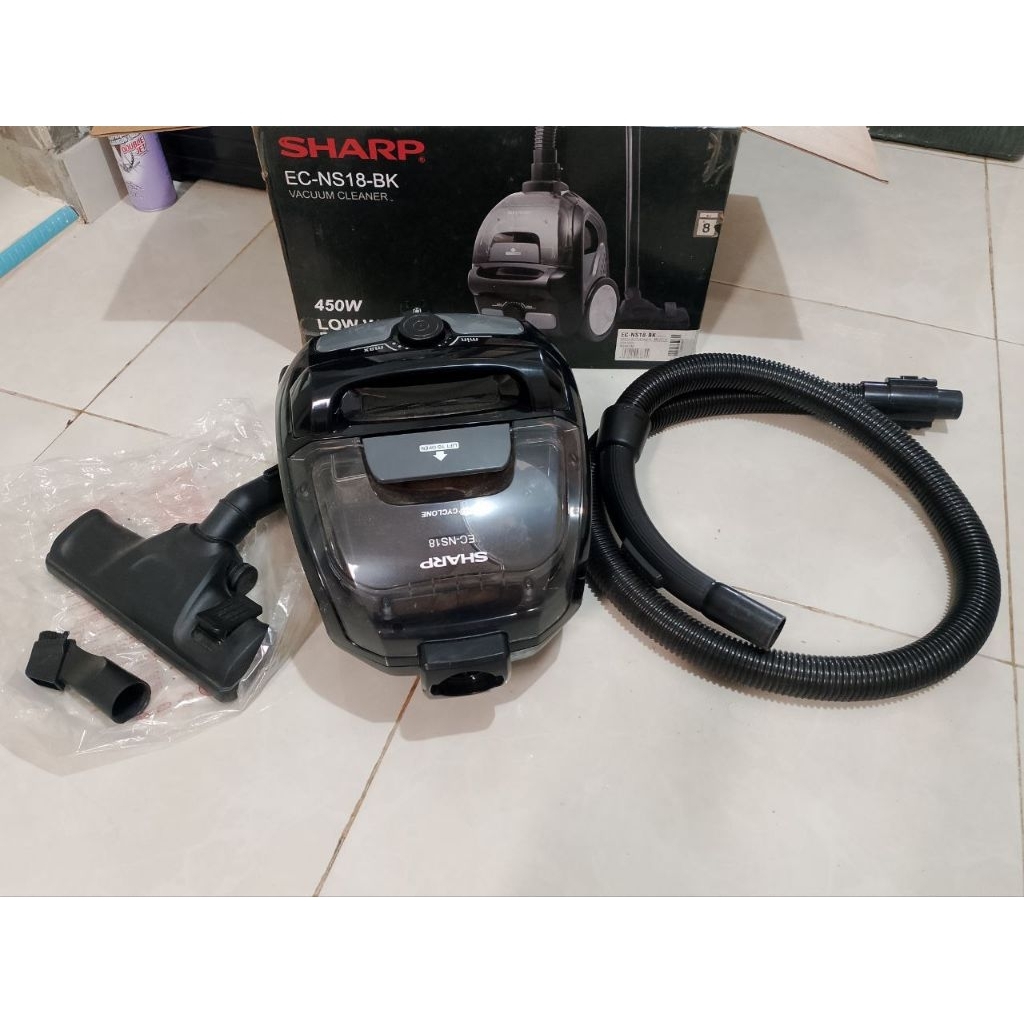 [PRELOVED] Penyedot Debu Vacuum Cleaner Sharp EC-NS18-BK