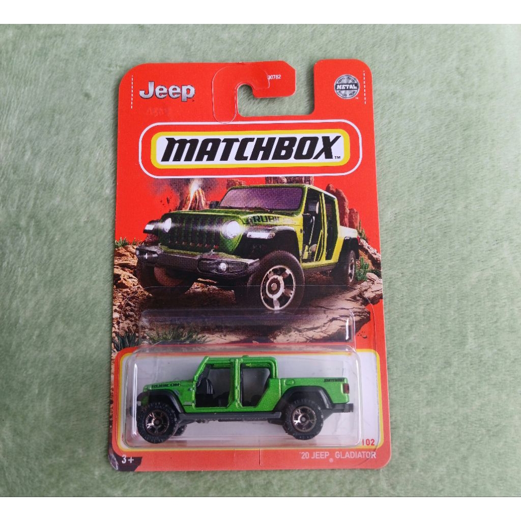 Matchbox Jeep Gladiator Hijau