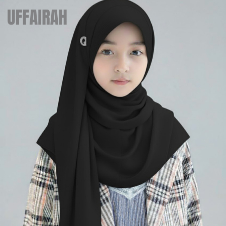 Hijab Anak Pashmina kancing sakura cantik/Kerudung anak perempuan