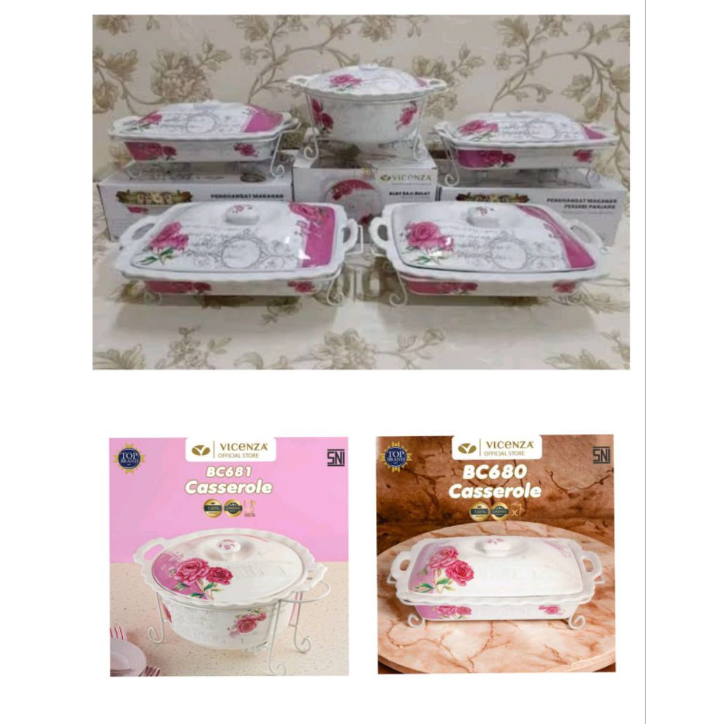 Prasmanan Set Keramik Vicenza Eternity Tahan Panas