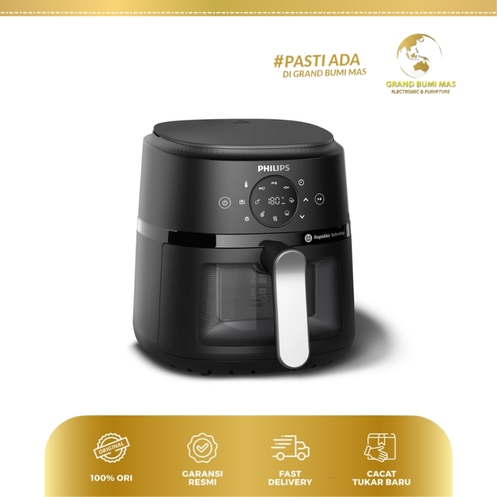 Air Fryer 3,2 Liter PHILIPS 2000 Series NA211/00