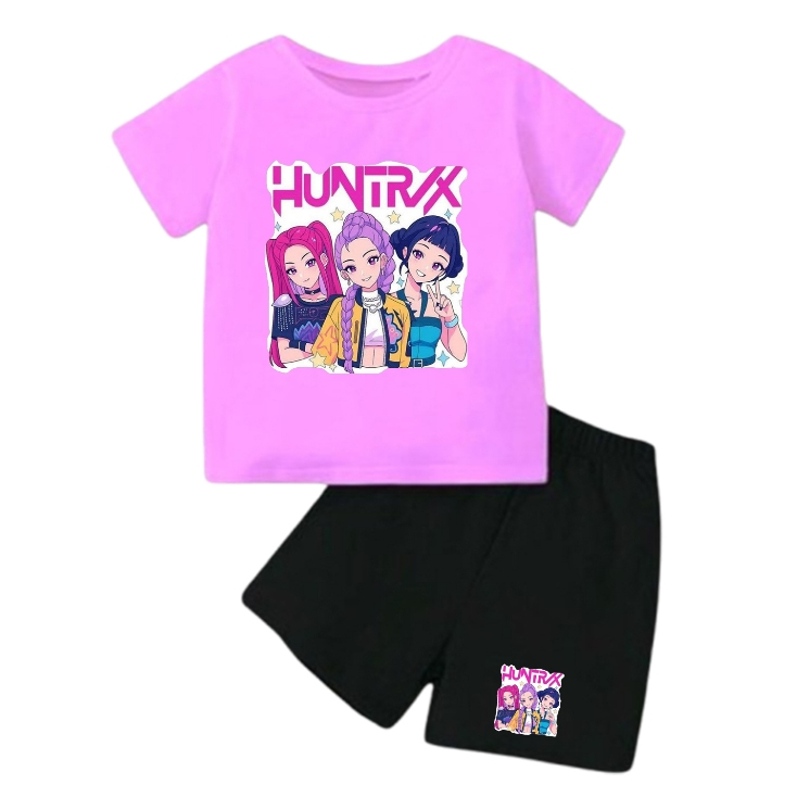 Baju Setelan Anak Kpop Demon Hunter 2-10 Tahun - Setelan Baju Kpop Rumi Anak