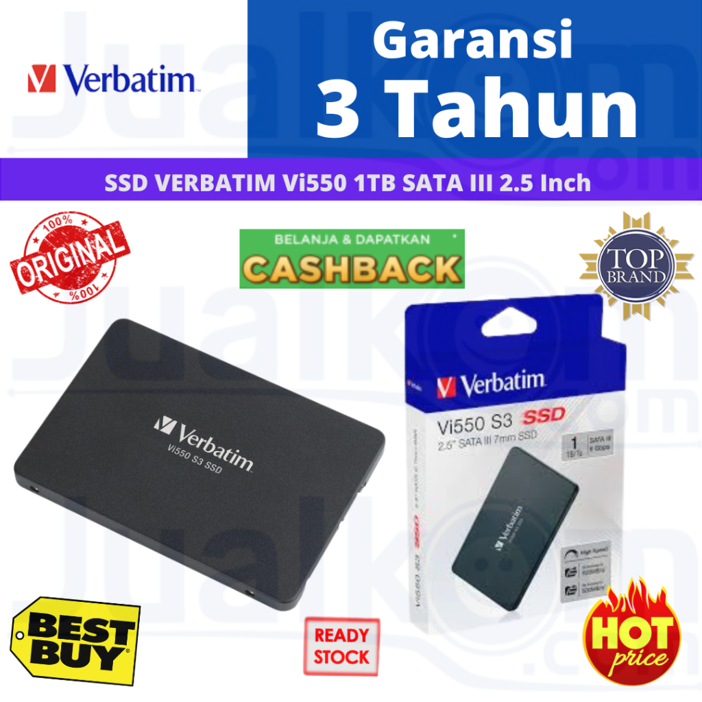 SSD SATA III SSD SATA 1TB SSD 1tb Verbatim Vi550 2.5 inch